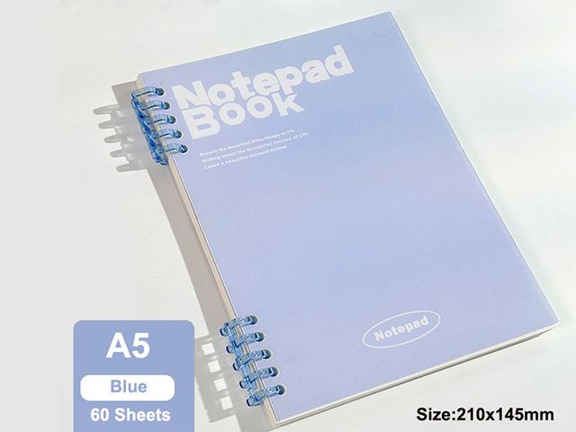 A5B5 Waterproof PVC Loose Leaf Student Notebook