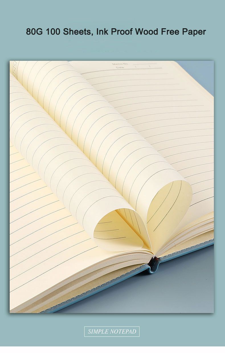 Box Sets A5 Tri Folded Leather Softcover Notebook 5