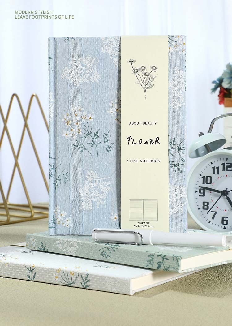 Linen Hardcover Notebook With Dust Jacket 2 1