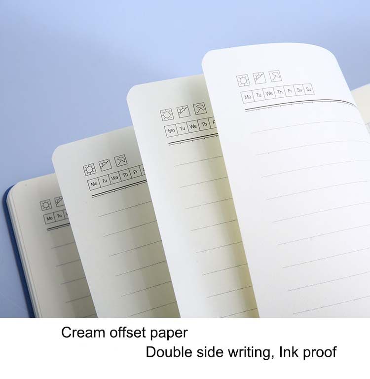 Cream Offset Paper of Hardcover Notebook