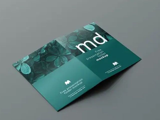 A4 Custom Presentation File Folder Printing