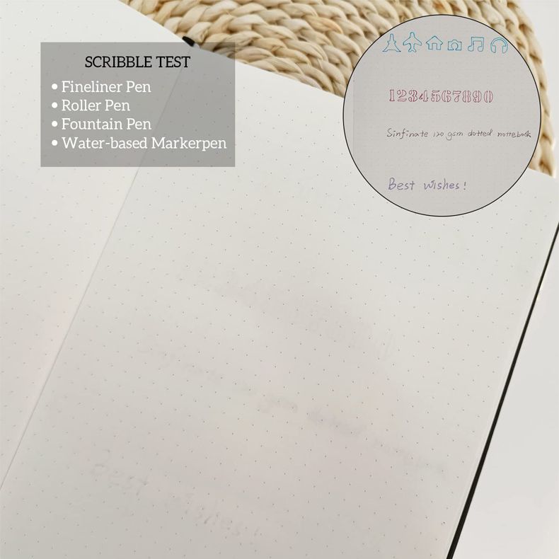 Dotted Journal A5 Hardcover PU Leather Notebook 3