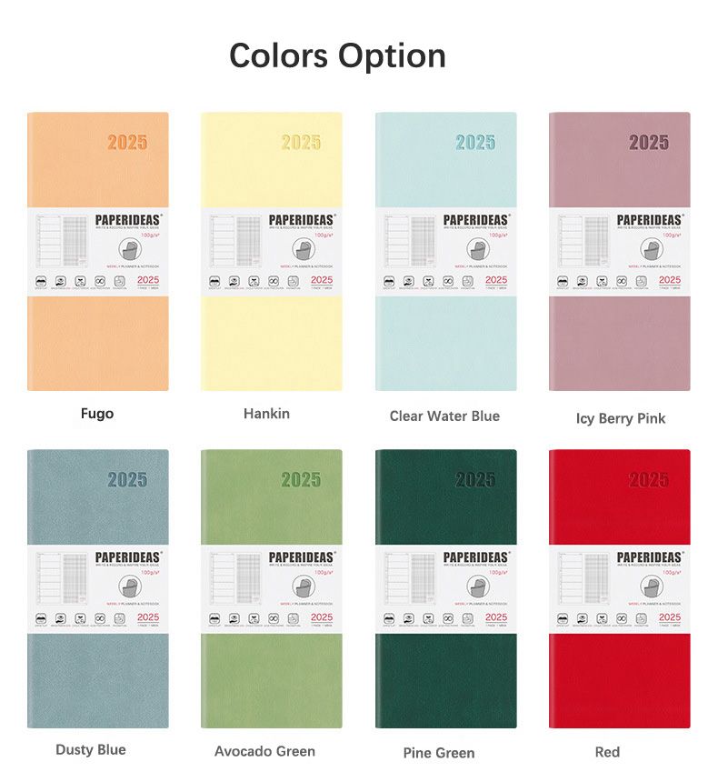 Softcover Leather Weekly Planner7