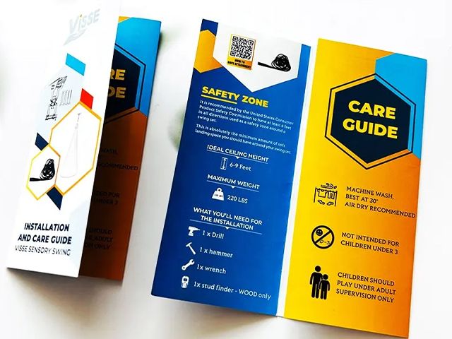 Flyer Brochure Leaflet with Double Side Printing