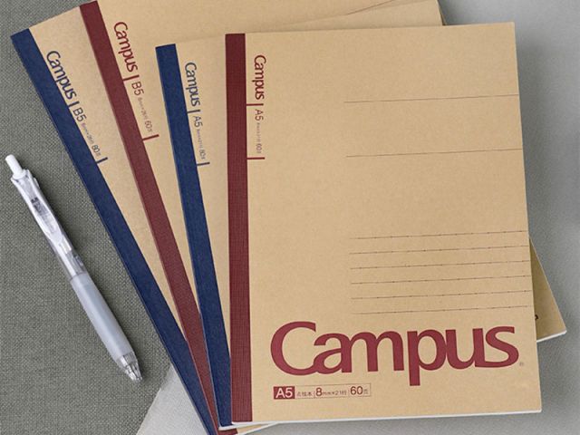A5B5 Custom Logo Kraft Paper Student Notebook