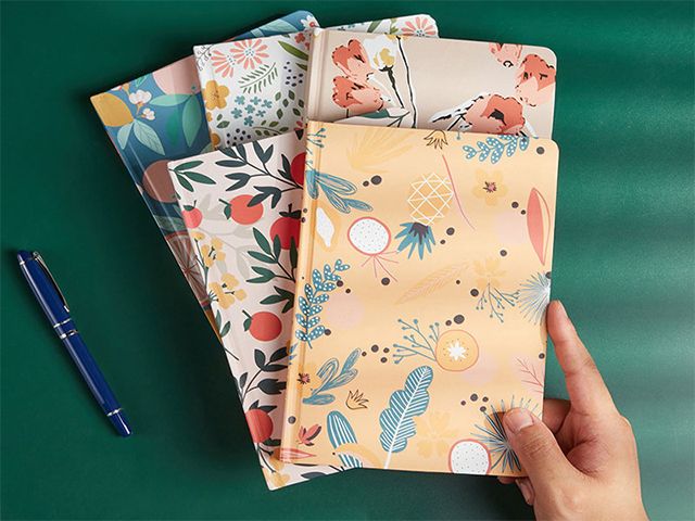 Paper Cover A5 Custom Hardcover Notebook