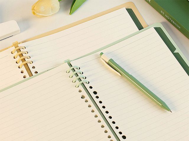 A5 B5 Loose-leaf Detachable Binder PP Cover Notebook